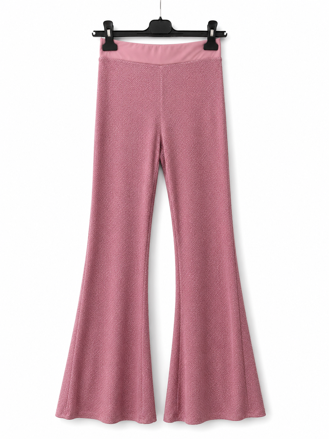 Pantalón rosa fluido