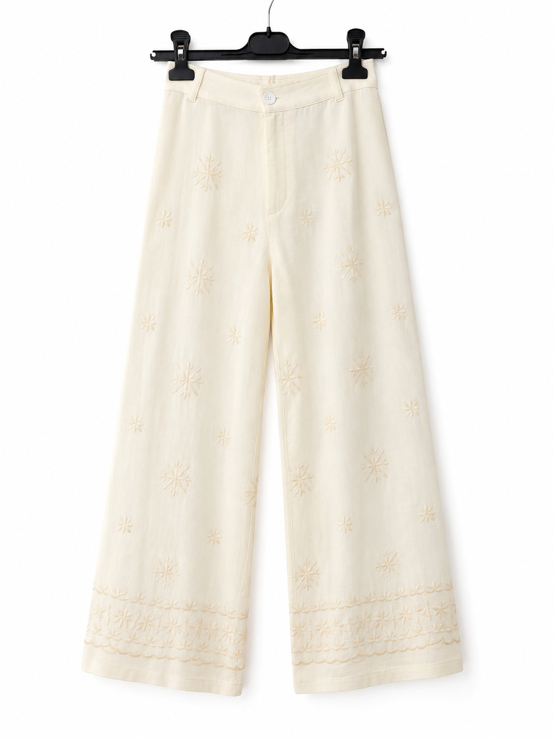 Pantalón crema tostado