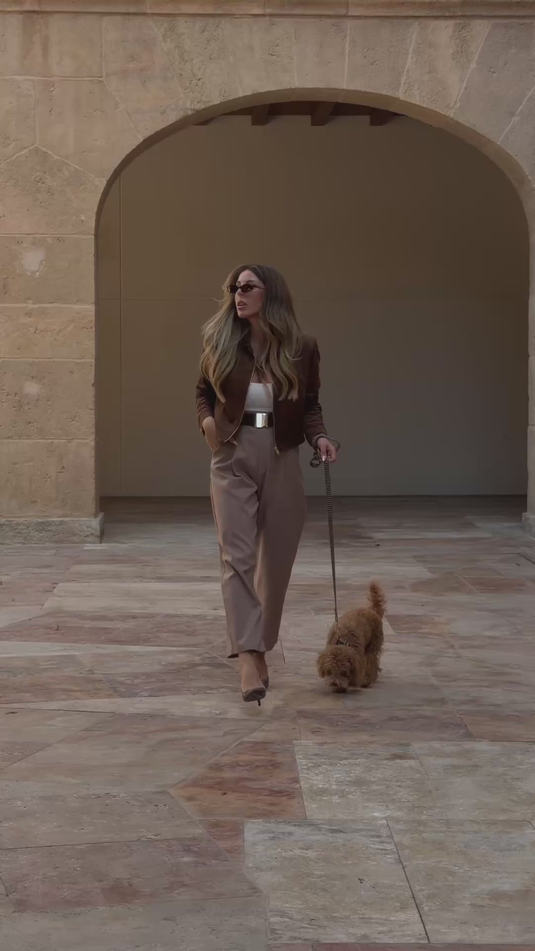 PANTALÓN ÉLÉONORE TAUPE